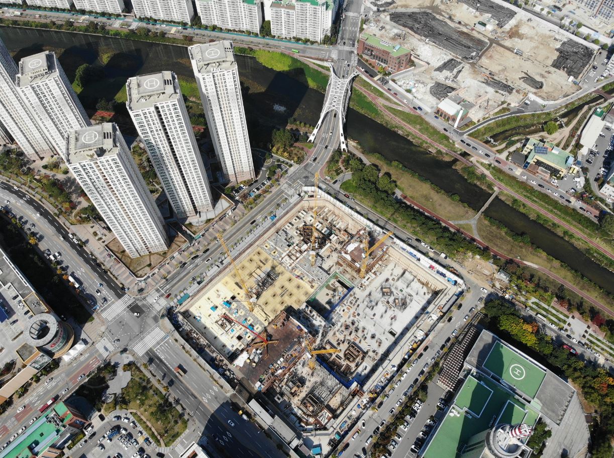 CHUNCHEON | Chuncheon Central Tower Prugio | 162m | 532ft | 49 fl x 6 ...