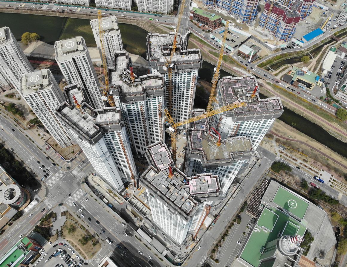 CHUNCHEON | Chuncheon Central Tower Prugio | 162m | 532ft | 49 fl x 6 ...